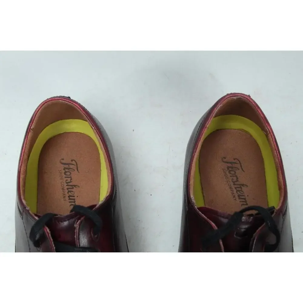 Florsheim Lexington Dress Shoes Burgundy Cap Toe Oxford Size 9.5 D